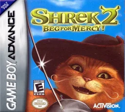 Shrek 2 - Beg for Mercy (GBA) Box Art & Cover