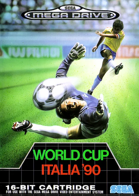 월드컵 이탈리아 '90 (MD) Box Art & Cover