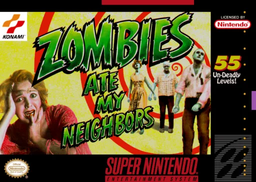 Zombies (SNES) Box Art & Cover