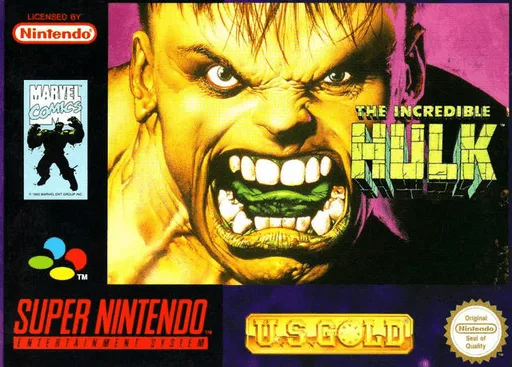 Incredible Hulk, The (SNES) Box Art & Cover