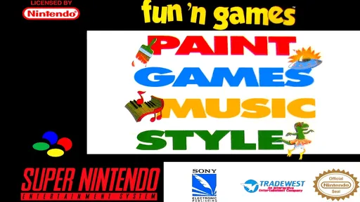 Fun 'n Games (SNES) Box Art & Cover