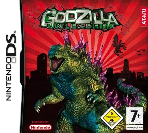 Godzilla Unleashed (DS) Box Art & Cover
