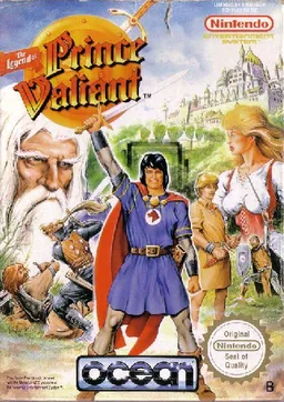 The Legend of Prince Valiant (NES) Box Art & Cover