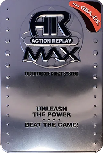 Golden Finger Tool Action Replay Max (GBA) Box Art & Cover