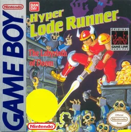 Hyper Lode Runner (GB) Box Art & Cover