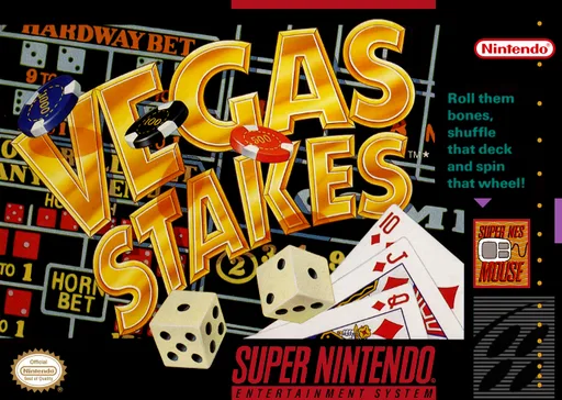 Vegas Stakes (SNES) Box Art & Cover