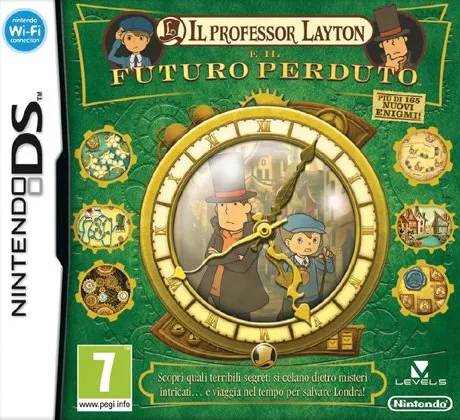 Il Professor Layton e il Futuro Perduto (DS) Box Art & Cover