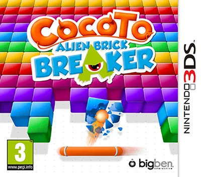 Cocoto - Alien Brick Breaker (3DS) Box Art & Cover