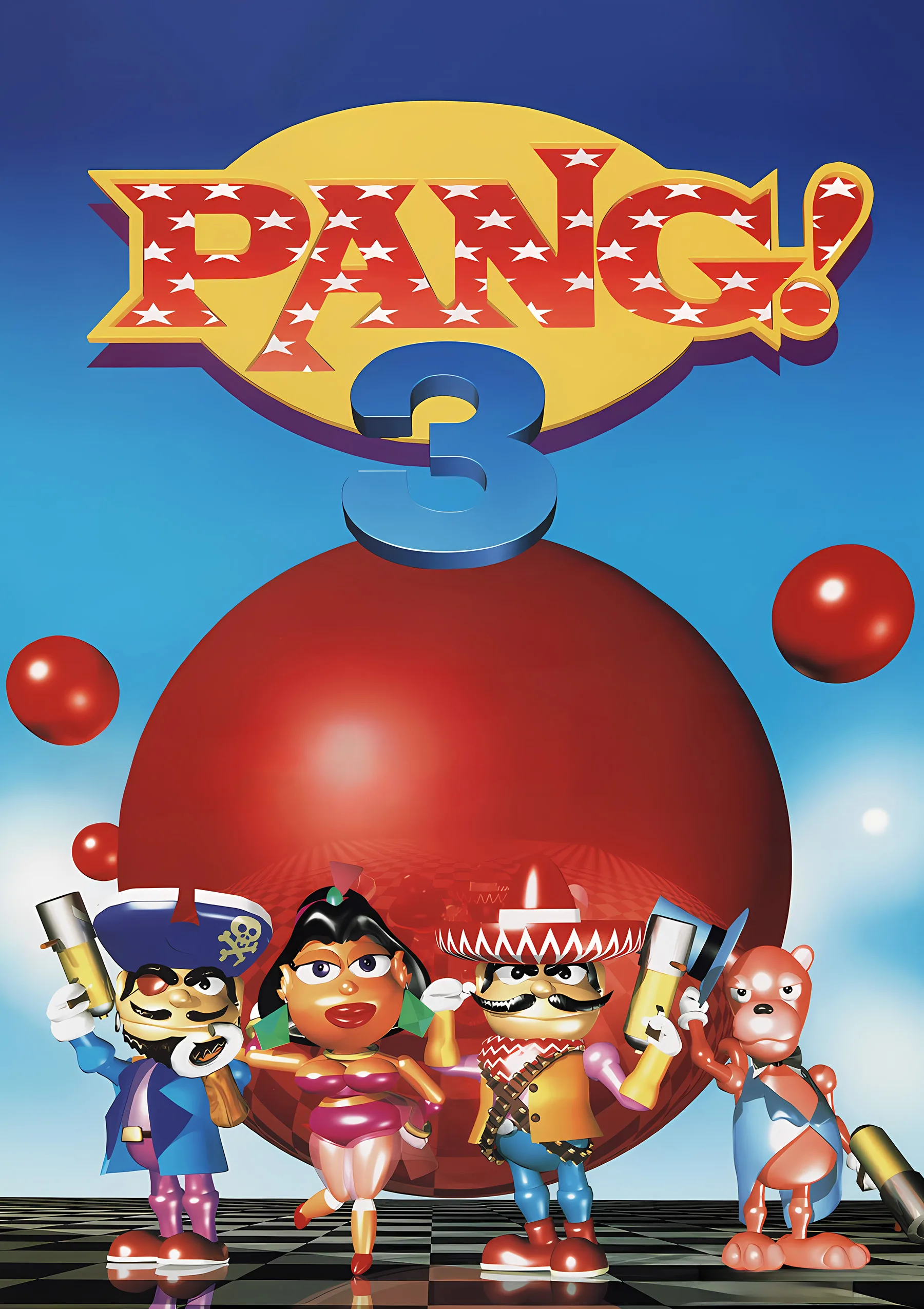 Pang3 (ARCADE) Box Art & Cover