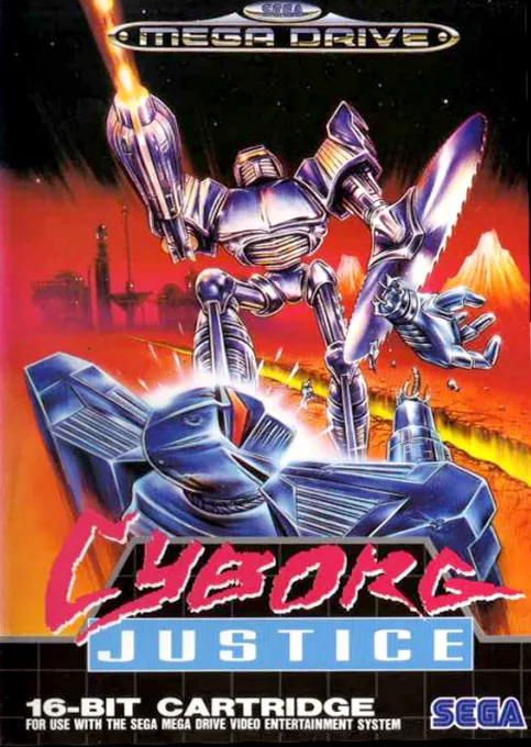 Cyborg Justice (MD) Box Art & Cover