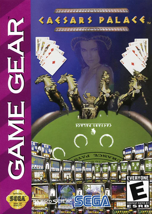 Caesars Palace (GAME GEAR) Box Art & Cover