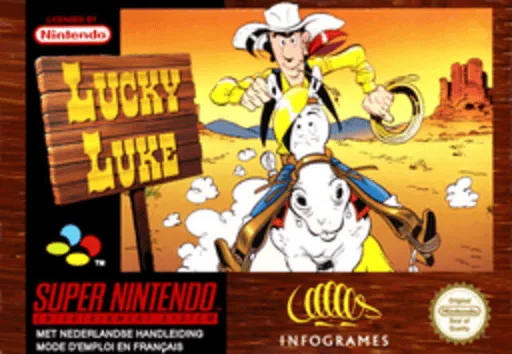 Lucky Luke (SNES) Box Art & Cover