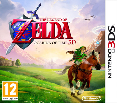 젤다전설 시의 오카리나 3D (3DS) Box Art & Cover