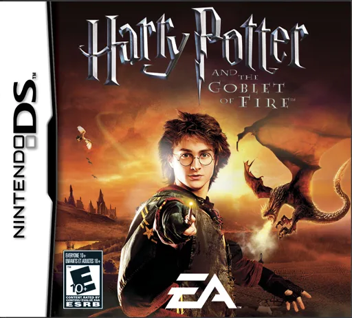 Harry Potter and the Goblet of Fire (DS) Box Art & Cover