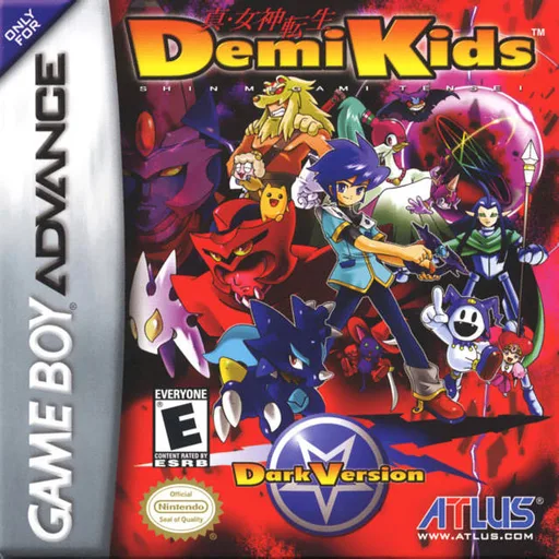 DemiKids - Dark Version (GBA) Box Art & Cover