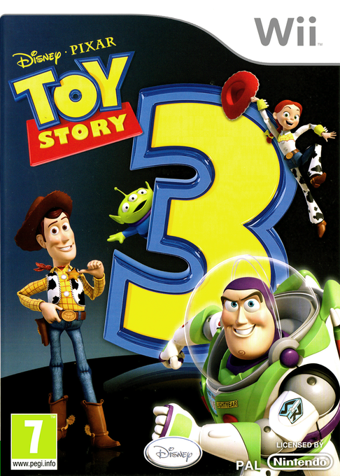 Disney-Pixar Toy Story 3 (WII) Box Art & Cover