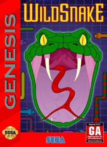 Wild Snake Tetris (MD) Box Art & Cover