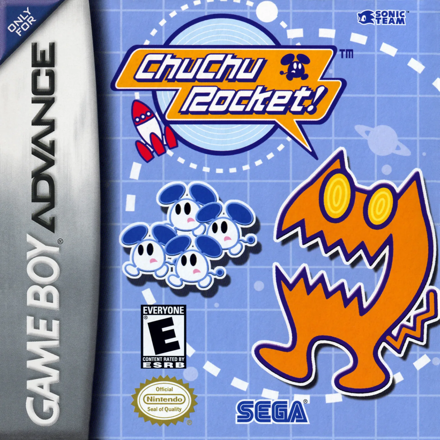 Chu Chu Rocket! (GBA) Box Art & Cover