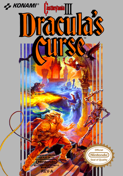 Castlevania III - Dracula s Curse (NES) Box Art & Cover