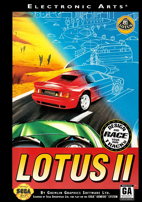 Lotus II (MD) Box Art & Cover