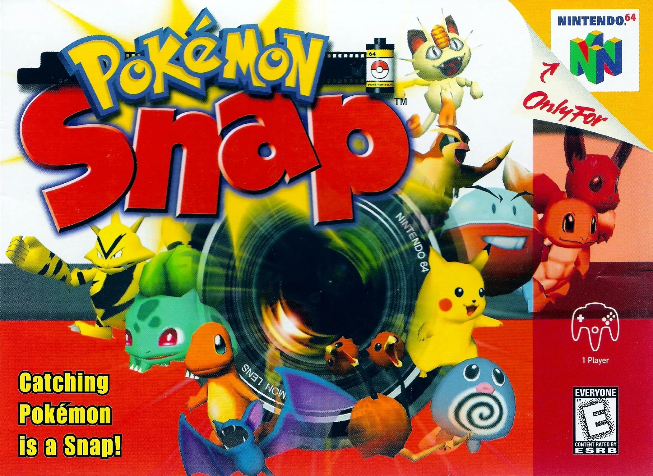 Pokémon Photo Album (N64) Box Art & Cover