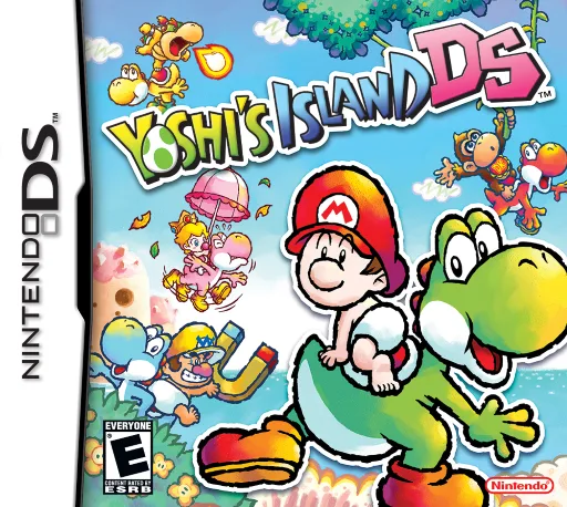 Yoshi's Island DS (Rev 1) (DS) Box Art & Cover
