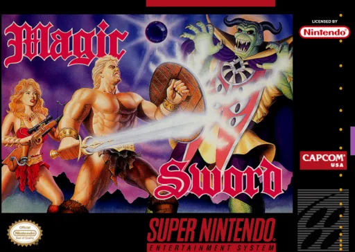 매직 소드 (SNES) Box Art & Cover