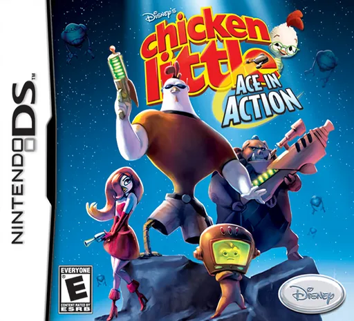 Chicken Little - Ace in Action (DS) Box Art & Cover
