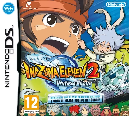 Inazuma Eleven 2 - Ventisca Eterna (DS) Box Art & Cover