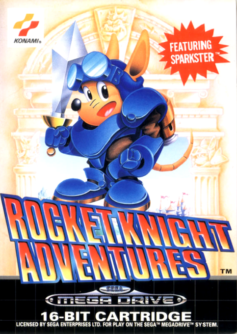 ロケットナイトアドベンチャーズ (MD) Box Art & Cover