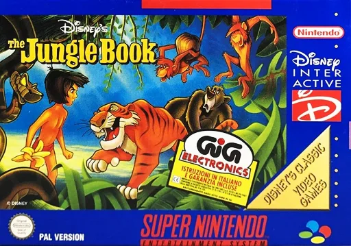 Jungle Book, The (SNES) Box Art & Cover