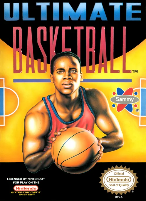 Ultimate Basketball (NES) Box Art & Cover