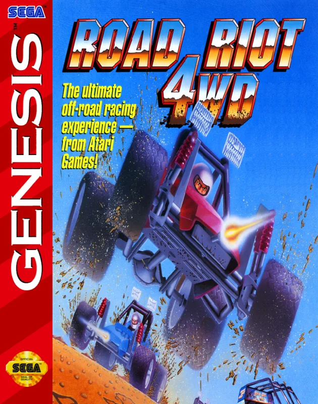 Road Riot 4WD (MD) Box Art & Cover