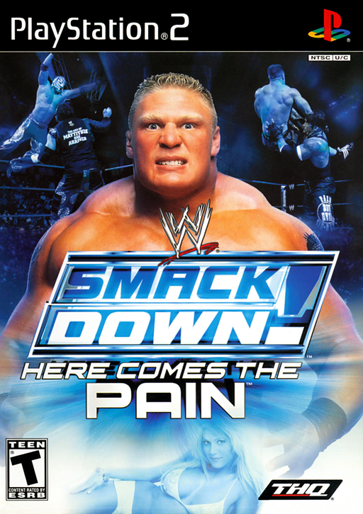 WWE SmackDown! Here Comes the Pain (PS2) Box Art & Cover