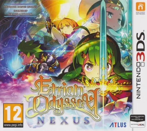 Etrian Odyssey Nexus (3DS) Box Art & Cover