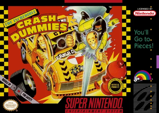 Crash Dummy - Dr. Zabu o Sukuidase (SNES) Box Art & Cover