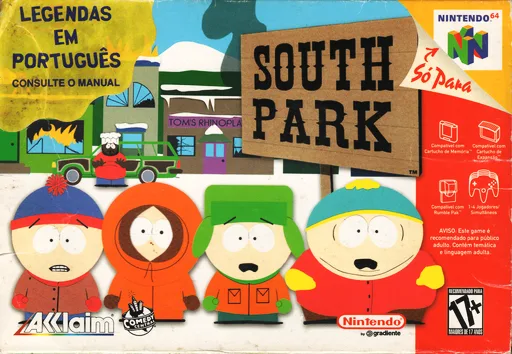 South Park (N64) Box Art & Cover