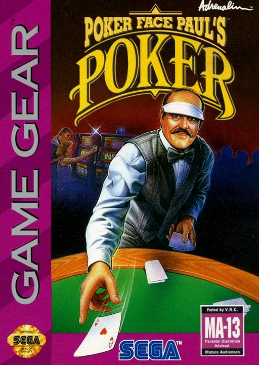 Poker Face Paul's Poker (GAME GEAR) Box Art & Cover