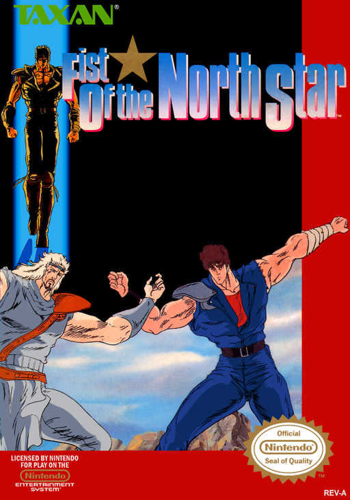 Fist of the North Star (NES) Box Art & Cover