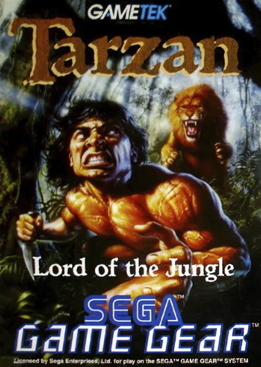 Tarzan - Lord of the Jungle (GAME GEAR) Box Art & Cover
