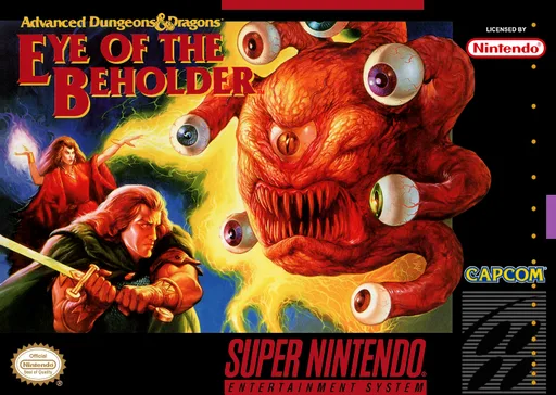 Eye of the Beholder (SNES) Box Art & Cover