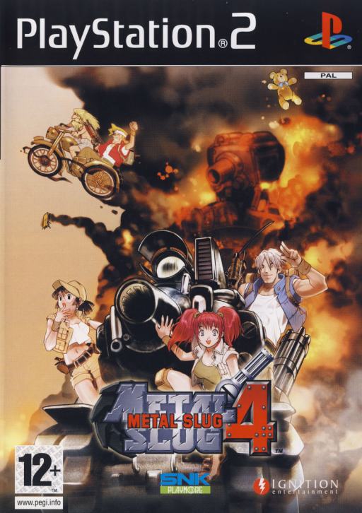 Metal Slug 4 (PS2) Box Art & Cover