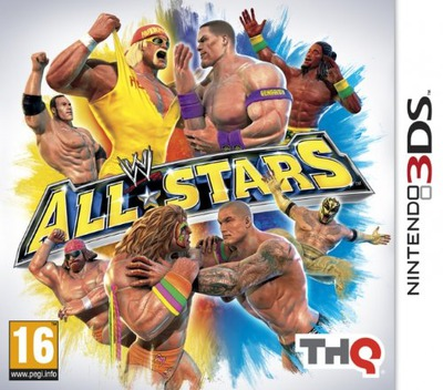 WWE All Stars (3DS) Box Art & Cover