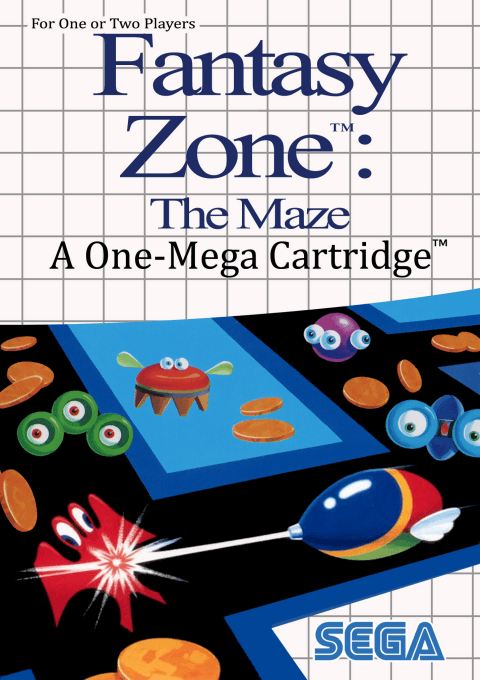 Fantasy Zone - The Maze (SMS) Box Art & Cover