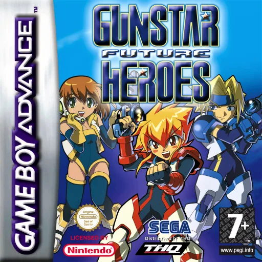 Gunstar Future Heroes (GBA) Box Art & Cover