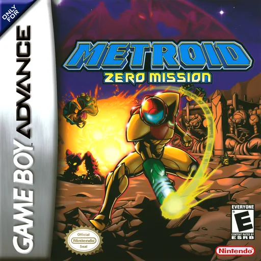 Metroid - Zero Mission (GBA) Box Art & Cover