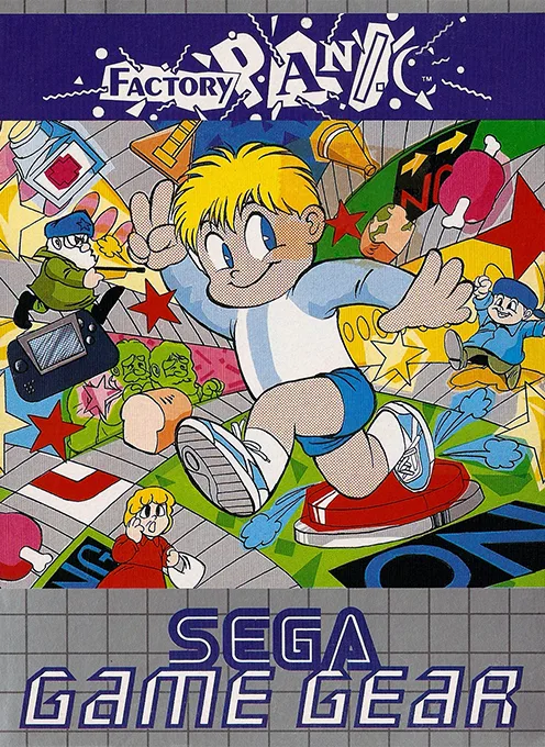 Factory Panic (GAME GEAR) Box Art & Cover