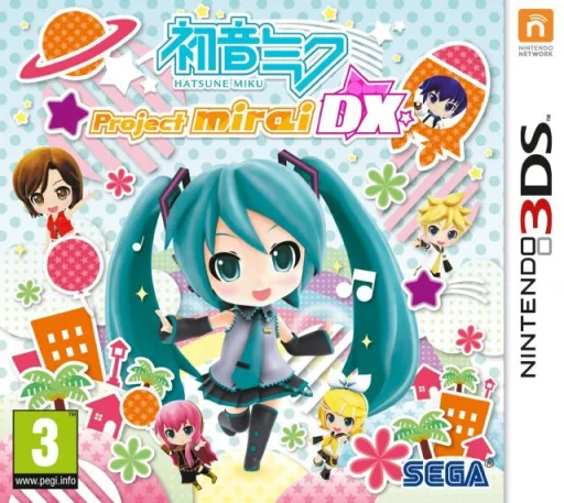 Hatsune Miku - Project Mirai DX (3DS) Box Art & Cover