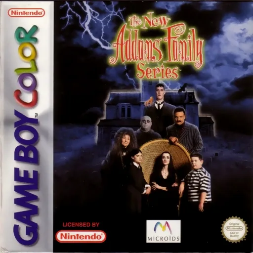 New Addams Family Series, The (GBC) Box Art & Cover