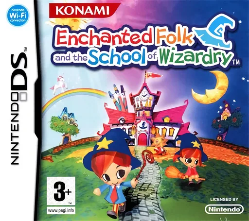 Enchanted Folk and the School of Wizardry (DS) Box Art & Cover
